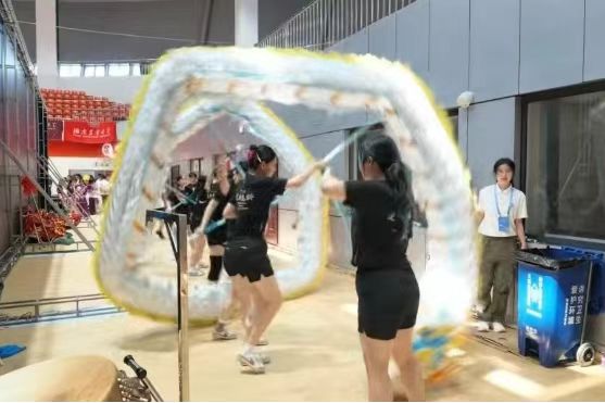 由体育教学部钟涛主任带队统筹